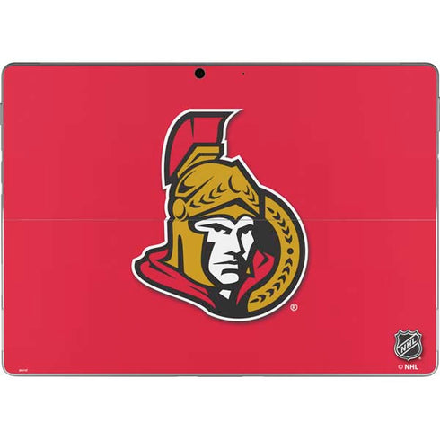 NHL Ottawa Senators Solid Background Surface Pro 8 Skin